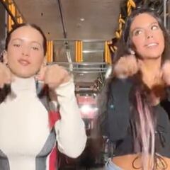 Cristina Pedroche reconoce que tuvo que explicar a Rosalía la coreografía de su propia canción