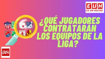 ¿Qué grandes jugadores contratarán los equipos colombianos? Se lo contamos en #EsUnHecho de AS.COM