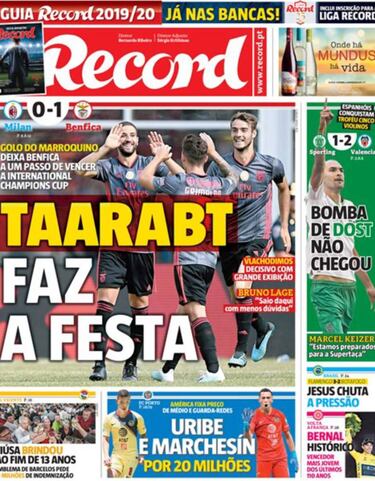 En Portugal ya le pusieron precio a Marchesín y Mateus Uribe
