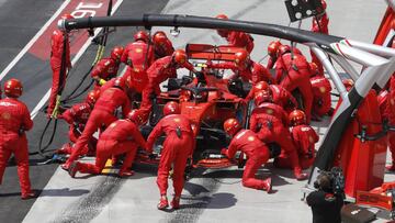 F1 - CANADA GRAND PRIX 2019
 
 pitstop 16 LECLERC Charles (mco), Scuderia Ferrari SF90, action during the 2019 Formula One World Championship, Grand Prix of Canada from June 6 to 9 in Montreal - Photo DPPI
 
 
 09/06/2019