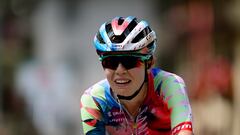 Niedermaier, ganadora de la quinta etapa del Giro Donne 2023.
