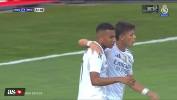 Van a poner el Bernabéu bocabajo este año: locura de Güler en el primer golazo de Mbappé ‘10′