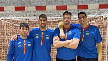 Dani Fernández, Serradilla, Hernández y Barrufet.