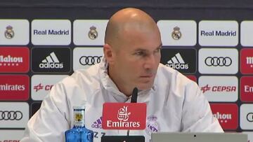 Zinedine Zidane says the squad is most important
