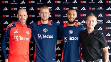 De Ligt y Mazraoui fichan por el Manchester United.