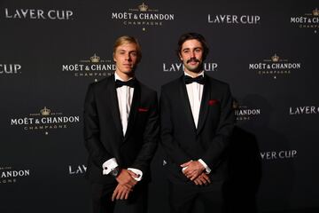 Denis Shapovalov y Jordan Thompson.