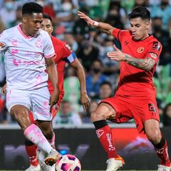 Santos empata 2-2 con Toluca en la jornada 15 de la Liga MX
