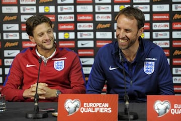 England's manager Gareth Southgate and midfielder Adam Lallana must have heard one of Strachan's sharp quips.