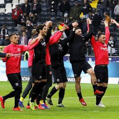 El Eintracht de Frankfurt duerme en puestos Champions