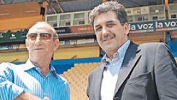 <b>RECIÉN LLEGADO. </b>Paco Jiménez fue presentado ayer por Barla y García Remón como nuevo segundo técnico cadista.