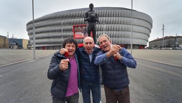 27/02/24 ATHLETIC DE BILBAO
ENTREVISTA MANOLO SARABIA URTUBI ANDONI GOIKOETXEA ESJUGADORES Y ULTIMOS CAMPEONES  ATHLETIC DE BILBAO