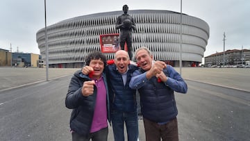 27/02/24 ATHLETIC DE BILBAO
ENTREVISTA MANOLO SARABIA URTUBI ANDONI GOIKOETXEA ESJUGADORES Y ULTIMOS CAMPEONES  ATHLETIC DE BILBAO