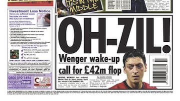 'The Sun' califica el fichaje de Mesut Özil como 'un fracaso'