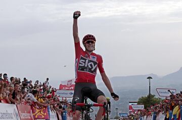 Chris Froome vence en la Cumbre del Sol.