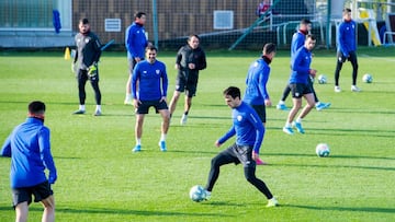 Beñat, listo para Osasuna y Núñez se retira tocado