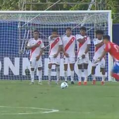 Juega en Colo Colo y dejó en el suelo a Perú con este golazo: ¡Chile celebra en el Sudamericano!