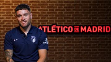 Javi Galán, nuevo jugador del Atlético.