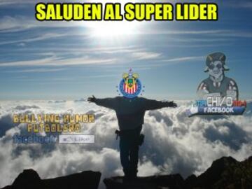 Chivas es superlíder y los memes se burlan del América