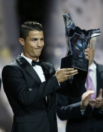 Cristiano Ronaldo, mejor jugador de la UEFA