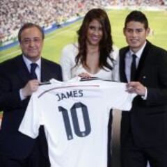 James tendrá a su ídolo Zidane como técnico en el Madrid