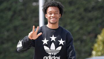 Cuadrado entrena con Juventus que prepara duelo con Milan