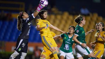 Gol de Tigres ante Le&oacute;n genera pol&eacute;mica en Liga MX Femenil