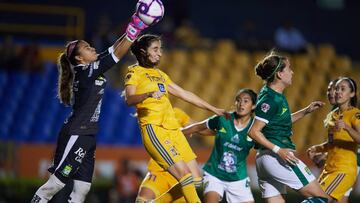 Gol de Tigres ante Le&oacute;n genera pol&eacute;mica en Liga MX Femenil