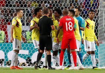 Partidazo en Moscú. Colombia empató al final y logró llevar el partido al alargue 