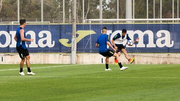 Gerard Moreno: "Quique sabe lo que quiere, ayuda mucho"