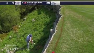 Tenemos highlight del año: Justin Thomas y el golpe imposible