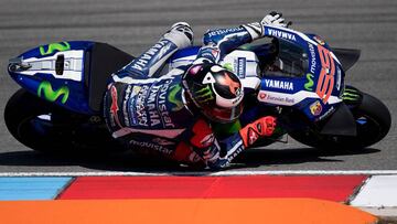 Jorge Lorenzo lideró el test de Brno.