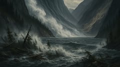 Biggest wave in history: more than 1,700 feet and a devastating megatsunami in Alaska caused by an earthquake