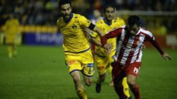 Instante del partido.