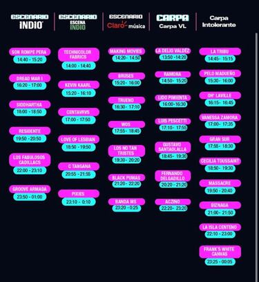 Vive Latino 2022 en CDMX: fechas, horarios, TV y dónde ver el festival en vivo online