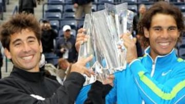 <b>CAMBIO. </b>En Miami, Nadal cambia a Marc López por Granollers.