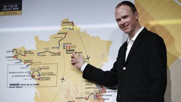 Chris Froome asisti&oacute; a la presentaci&oacute;n del Tour de Francia 2018 en Par&iacute;s.