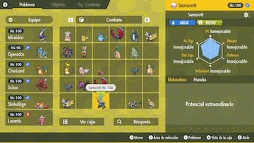 pokemon escarlata purpura teraincursion samurott teratipo bicho 7 estrellas