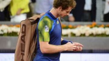 Andy Murray debut&oacute; con retirada y derrota en Roma.