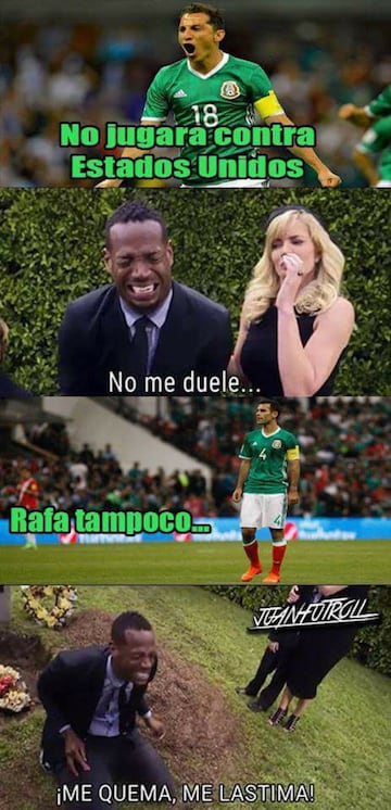 Los memes del empate entre México y USA en el azteca