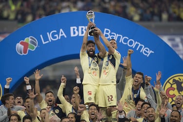 Los 16 títulos del América en Liga MX