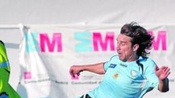 <b>SIN PUNTERÍA. </b>Argentina tuvo que llegar a la prórroga para poder batir al guardameta Hamet.