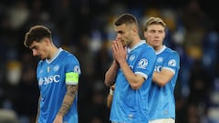 Nápoles afligido y derrotado