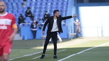 Rubén de la Barrera lamentó la falta de acierto del Depor en Langreo
