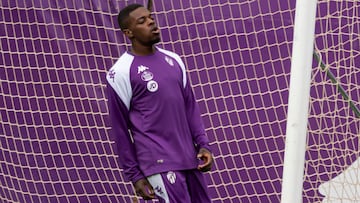 VALLADOLID. 04/09/23. PHOTOGENIC. ENTRENAMIENTO REAL VALLADOLID. CEDRIC