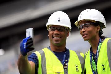 El estadio del Tottenham está listo para recibir a la NFL