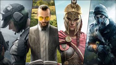 Ubisoft y sus cuatro últimos triple A.