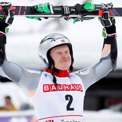 Kristoffersen domina en Italia
