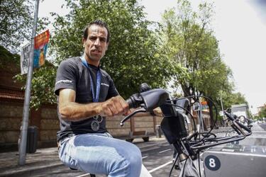 Emilio Mart赤n, el duatleta que colecciona medallas mundiales