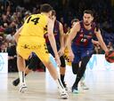 Barcelona - Canarias: resumen y resultado, ACB (94-83)