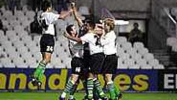 ESCALADA. El Racing sigue su lenta ascensión hacia los puestos altos de la clasificación de Segunda.